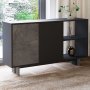 HANAH HOME Konzola Ravello Marble Anthracite - slika 3