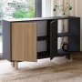 HANAH HOME Konzola Ravello Warm Oak Anthracite - slika 4