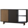 HANAH HOME Konzola Ravello Warm Oak Anthracite - slika 5