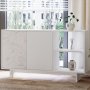 HANAH HOME Konzola Ravello White Marble - slika 1