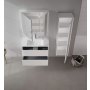 HANAH HOME Kupatilski ormarić sa umivaonikom i ogledalom (2 komada) Arno 85 786 - slika 2