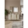 HANAH HOME Konzola Anka 120 White Travertine Gold - slika 3