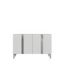 HANAH HOME Konzola Anka 120 White Silver - slika 5