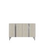 HANAH HOME Konzola Anka 120 White Travertine Silver - slika 5