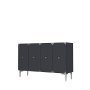 HANAH HOME Konzola Alfa 120 Anthracite Silver - slika 5