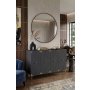 HANAH HOME Konzola Alfa 120 Anthracite Gold - slika 1