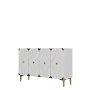 HANAH HOME Konzola Alfa 120 White Gold - slika 4