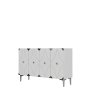 HANAH HOME Konzola Alfa 120 White Silver - slika 4