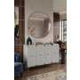 HANAH HOME Konzola Alfa 120 White Silver - slika 1