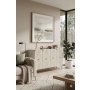 HANAH HOME Konzola Alfa 120 White Travertine Silver - slika 2
