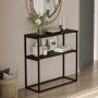 HANAH HOME Polica Oslo Black - slika 1