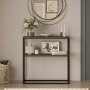 HANAH HOME Polica Oslo Walnut - slika 2