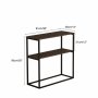 HANAH HOME Polica Oslo Walnut - slika 4