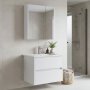HANAH HOME Kupatilski ormarić sa umivaonikom i ogledalom (2 komada) Arno 65 774 - slika 1