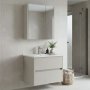 HANAH HOME Kupatilski ormarić sa umivaonikom i ogledalom (2 komada) Arno 65 773 - slika 1
