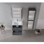 HANAH HOME Kupatilski ormarić sa umivaonikom i ogledalom (2 komada) Arno 65 772 - slika 2