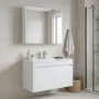 HANAH HOME Kupatilski ormarić sa umivaonikom i ogledalom (2 komada) Arno 85 789 - slika 1