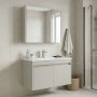 HANAH HOME Kupatilski ormarić sa umivaonikom i ogledalom (2 komada) Arno 85 788 - slika 1
