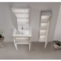 HANAH HOME Kupatilski ormarić sa umivaonikom i ogledalom (2 komada) Desna 80 570 - slika 2