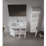 HANAH HOME Kupatilski ormarić sa umivaonikom i ogledalom (2 komada) Purus 100 330 - slika 2