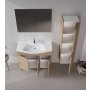 HANAH HOME Kupatilski ormarić sa umivaonikom i ogledalom (2 komada) Purus 100 474 - slika 2