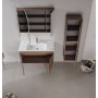 HANAH HOME Kupatilski ormarić sa umivaonikom i ogledalom (2 komada) Side 100 v3 718 - slika 2