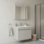 HANAH HOME Kupatilski ormarić sa umivaonikom i ogledalom (2 komada) Arno 65 776 - slika 1