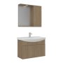 HANAH HOME Kupatilski ormarić sa umivaonikom i ogledalom (2 komada) Purus 80 993 - slika 3