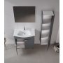 HANAH HOME Kupatilski ormarić sa umivaonikom i ogledalom (2 komada) Purus 80 472 - slika 2