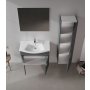 HANAH HOME Kupatilski ormarić sa umivaonikom i ogledalom (2 komada) Purus 80 325 - slika 2