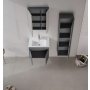 HANAH HOME Kupatilski ormarić sa umivaonikom i ogledalom (2 komada) Side 65 v2 786 - slika 2