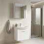 HANAH HOME Kupatilski ormarić sa umivaonikom i ogledalom (2 komada) Purus 65 340 - slika 1