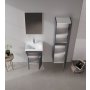 HANAH HOME Kupatilski ormarić sa umivaonikom i ogledalom (2 komada) Desna 50 953 - slika 2