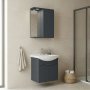 HANAH HOME Kupatilski ormarić sa umivaonikom i ogledalom (2 komada) Purus 55 982 - slika 1
