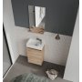 HANAH HOME Kupatilski ormarić sa umivaonikom i ogledalom (2 komada) Conza 45 157 - slika 2