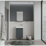 HANAH HOME Kupatilski ormarić sa umivaonikom i ogledalom (2 komada) Conza 45 497 - slika 1