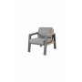 HANAH HOME Baštenske garniture Leo 3+1+1+2 Grey - slika 3