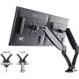 LIYAMA DS3002C-B1 - Mounting kitfor 2 monitors (adjustable arm) black screen size: 10''-27'' desk-mountable - slika 1