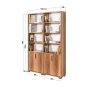 HANAH HOME Polica za knjige Evm 8203 - slika 5