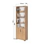 HANAH HOME Polica za knjige Evm 8105 - slika 5