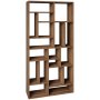 HANAH HOME Polica za knjige Nicola Antique Walnut - slika 5