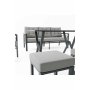 HANAH HOME Baštenska garnitura Lilyum 3+1+1+2 Grey - slika 3