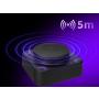 LORGAR SMP40, RGB Microphone with external mute button and metal stand, Black - slika 3