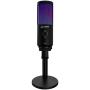 LORGAR SMP40, RGB Microphone with external mute button and metal stand, Black - slika 1