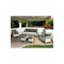 HANAH HOME Baštenska garnitura Rondi Milky Brown - slika 2