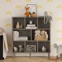 HANAH HOME Polica za knjige Bristol Anthracite - slika 2