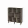 HANAH HOME Polica za knjige Bristol Anthracite - slika 4