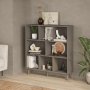 HANAH HOME Polica za knjige Bristol Anthracite - slika 1