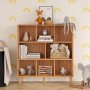 HANAH HOME Polica za knjige Bristol Dark Bamboo - slika 2
