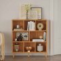 HANAH HOME Polica za knjige Bristol Dark Bamboo - slika 3